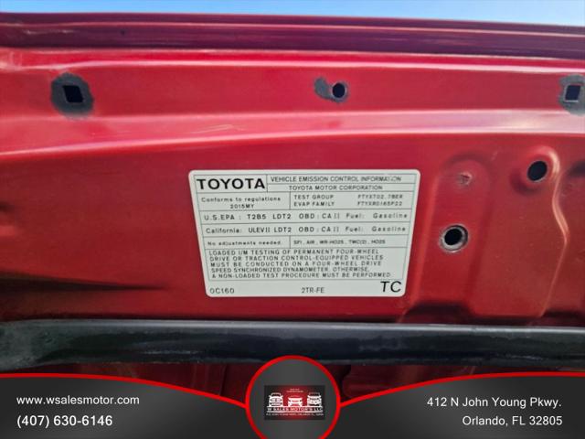 2015 Toyota Tacoma PreRunner
