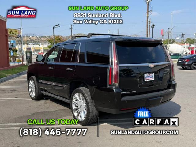 2019 Cadillac Escalade Platinum