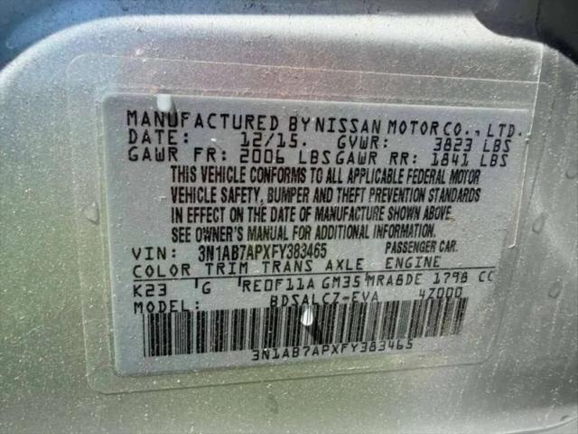 2015 Nissan Sentra S