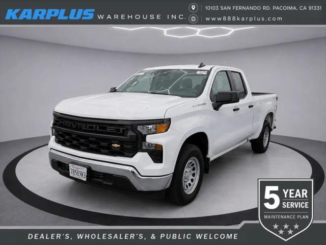 2024 Chevrolet Silverado 1500 2WD Double Cab Standard Bed WT for sale in Pacoima, CA