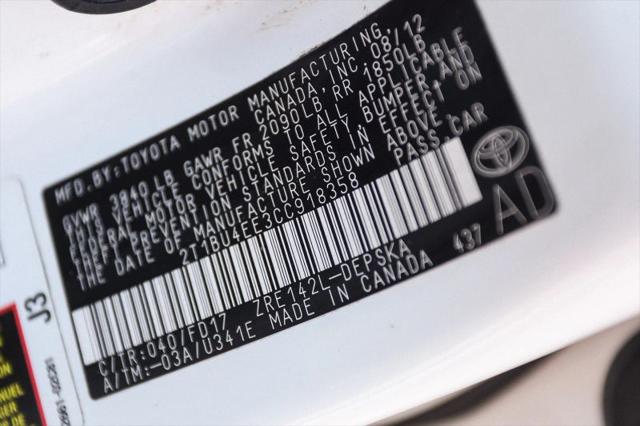 2012 Toyota Corolla S