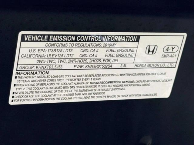2019 Honda Odyssey EX-L