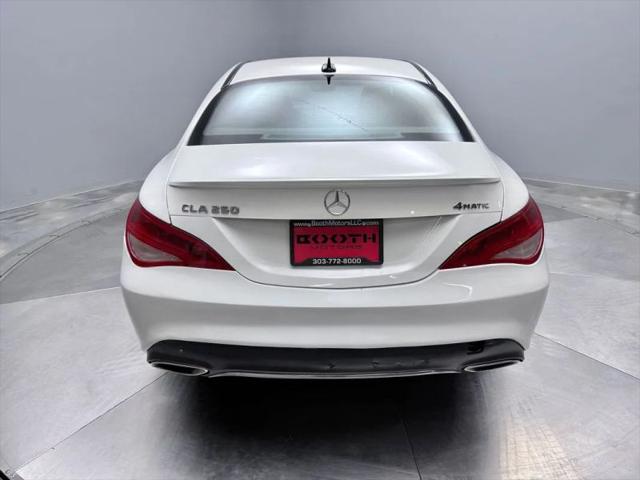 2018 Mercedes-Benz CLA 4MATIC