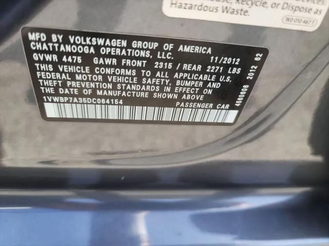 2013 Volkswagen Passat 2.5L SE