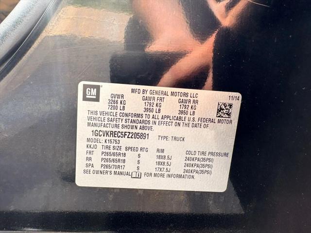 2015 Chevrolet Silverado 1500 1LT
