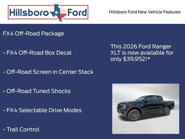 2026 Ford Ranger XLT