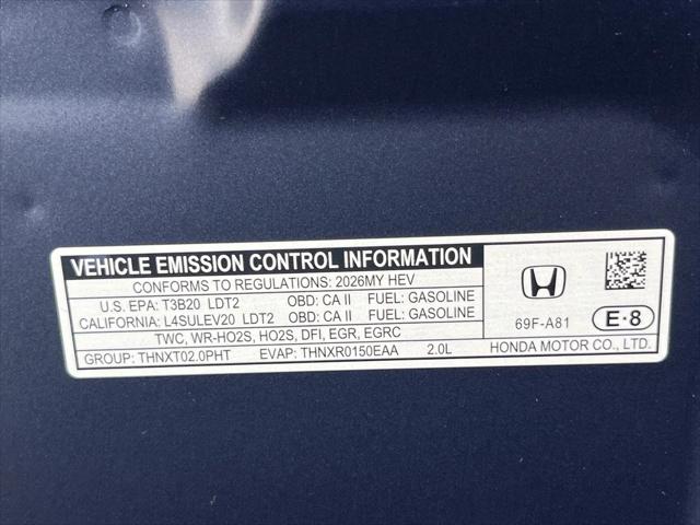 2026 Honda CR-V Hybrid 2WD Sport-L