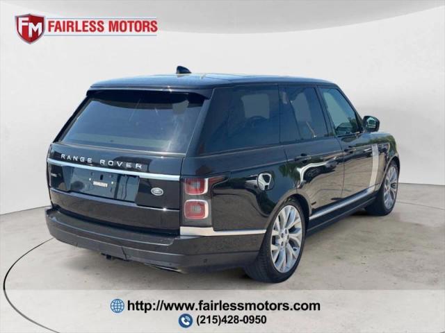 2019 Land Rover Range Rover 3.0L V6 Supercharged HSE