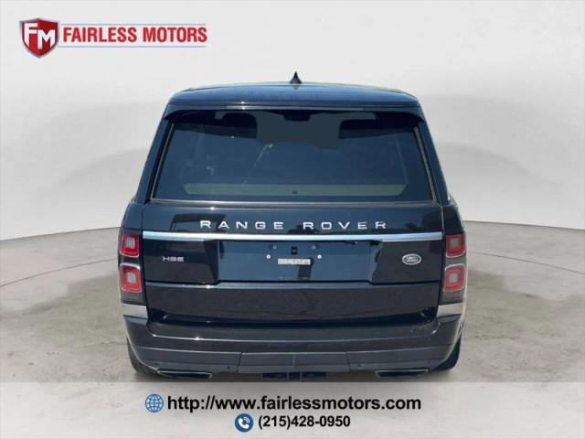 2019 Land Rover Range Rover 3.0L V6 Supercharged HSE