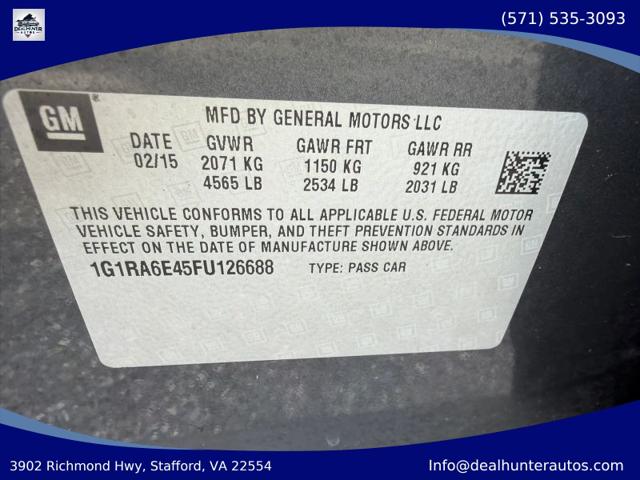 2015 Chevrolet Volt Base