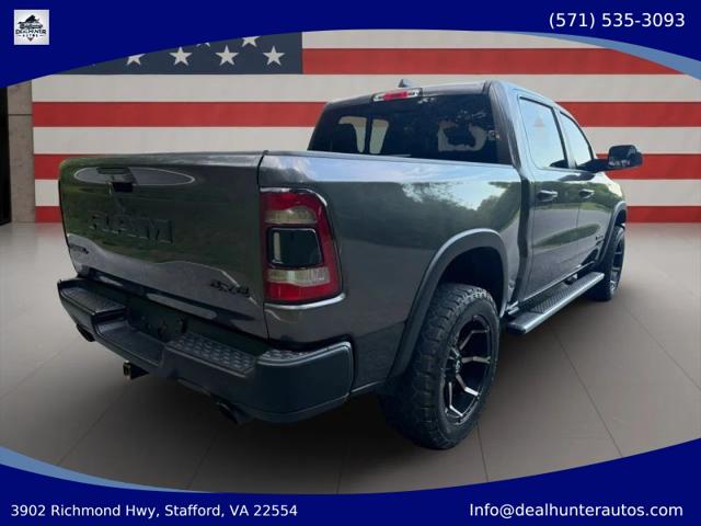 2019 Ram 1500 Rebel Crew Cab 4x4 57 Box