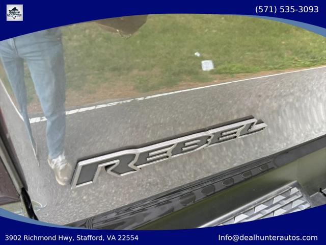 2019 Ram 1500 Rebel Crew Cab 4x4 57 Box