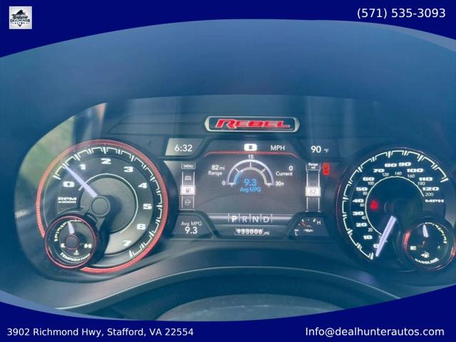 2019 Ram 1500 Rebel Crew Cab 4x4 57 Box
