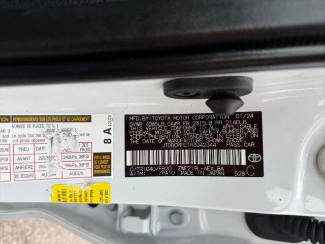 2024 Toyota Corolla Hybrid LE