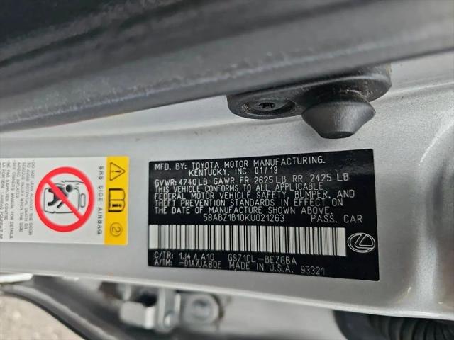 2019 Lexus ES 350 350