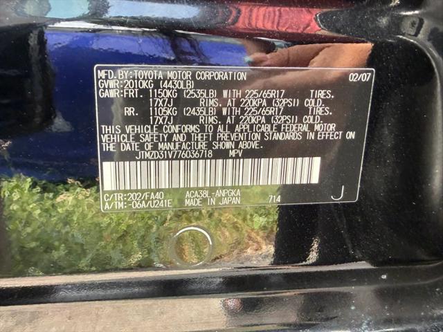 2007 Toyota RAV4 Limited