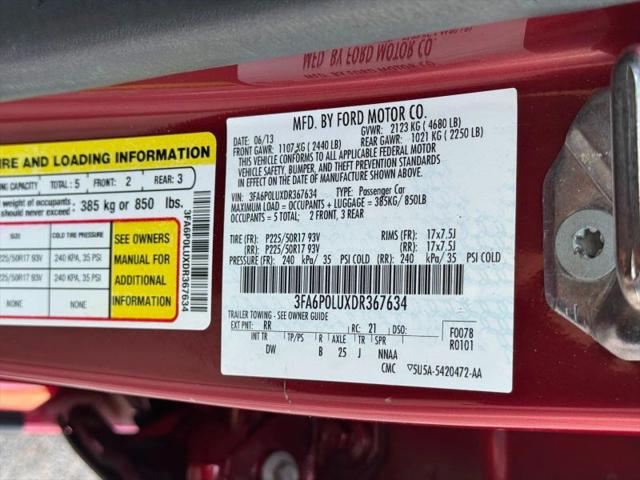 2013 Ford Fusion Hybrid SE