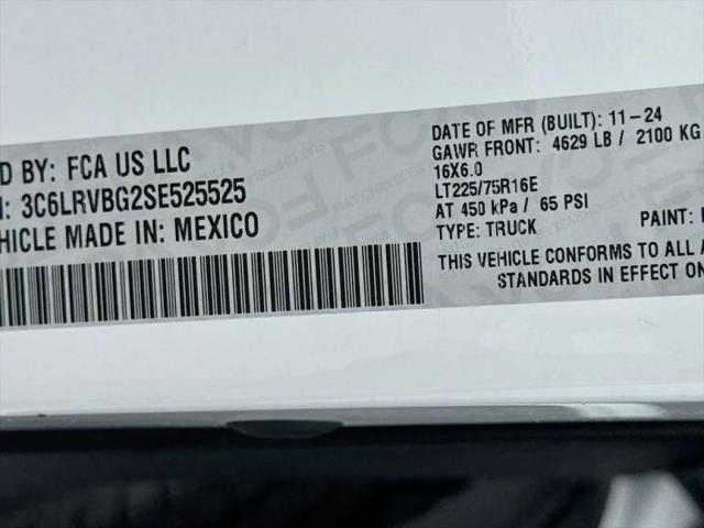 2025 Ram ProMaster Cargo Van Tradesman High Roof 136" WB w/Pass Seat