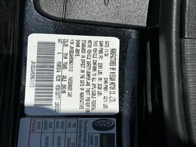 2025 Nissan Z Sport Manual Transmission