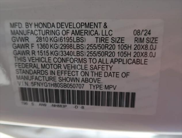 2025 Honda Pilot Elite