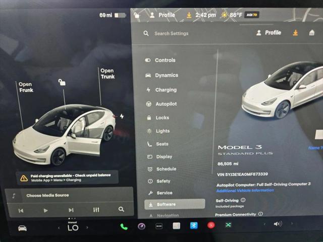 2021 Tesla Model 3 Standard Range Plus Rear-Wheel Drive