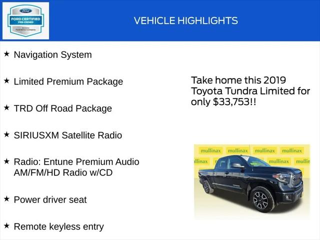 2019 Toyota Tundra Limited 5.7L V8