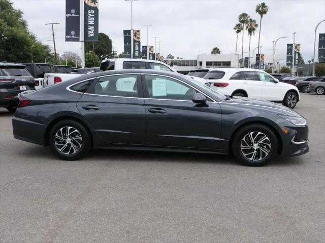 2023 Hyundai Sonata Hybrid Blue for sale in Van Nuys, CA