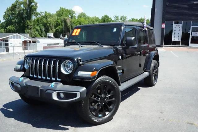 2022 Jeep Wrangler 4xe Unlimited Sahara 4x4 for sale in Hickory, NC