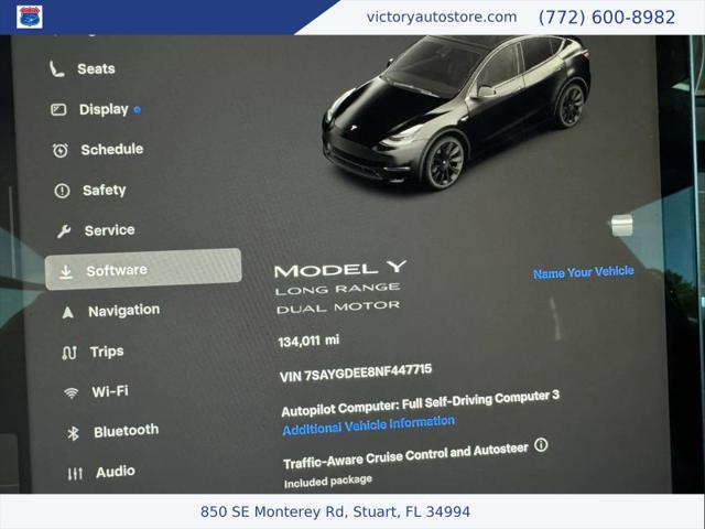 2022 Tesla Model Y Long Range Dual Motor All-Wheel Drive