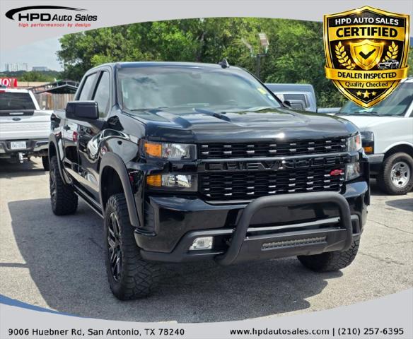 2021 Chevrolet Silverado 1500 4WD Crew Cab Short Bed Custom Trail Boss for sale in San Antonio, TX