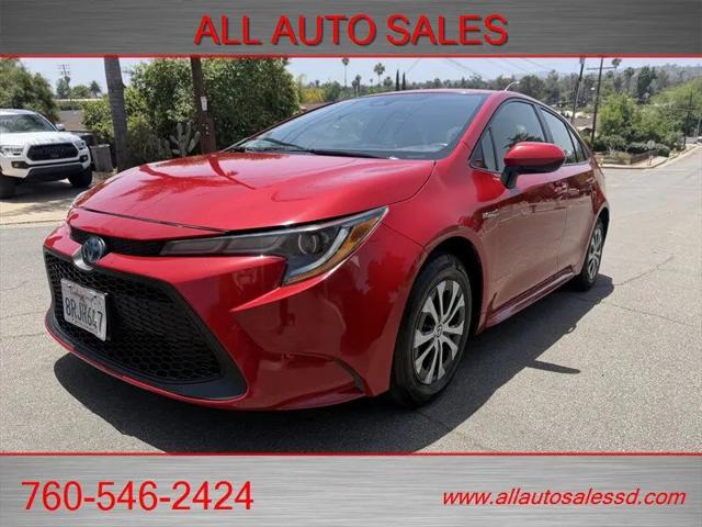 2021 Toyota Corolla Hybrid LE for sale in Escondido, CA