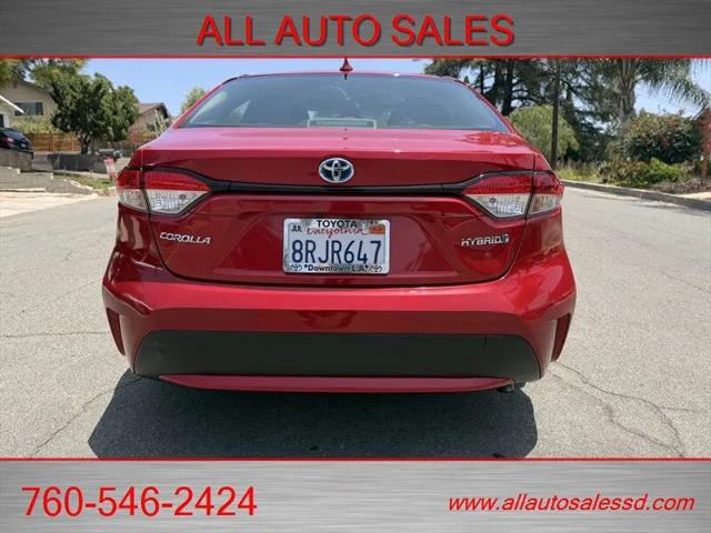 2021 Toyota Corolla Hybrid LE