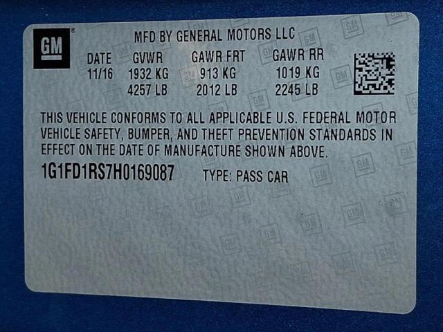 2017 Chevrolet Camaro 2LT