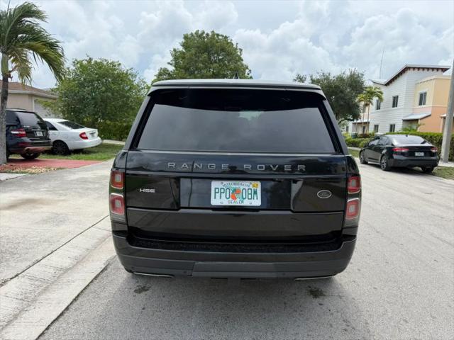 2018 Land Rover Range Rover 3.0L V6 Supercharged HSE