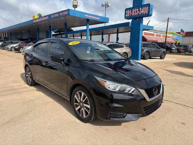 2020 Nissan Versa S Xtronic CVT for sale in Houston, TX