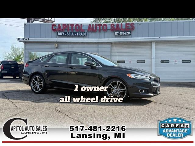 2013 Ford Fusion Titanium for sale in Lansing, MI