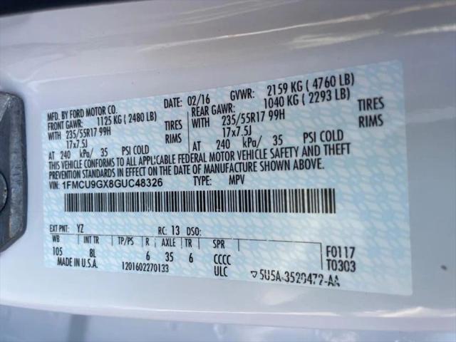 2016 Ford Escape SE