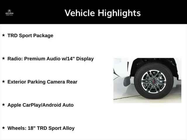 2025 Toyota Tacoma TRD Sport