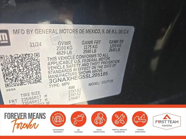 2025 Chevrolet Equinox FWD LT