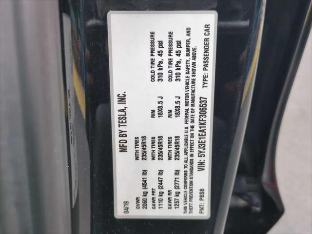 2019 Tesla Model 3 Mid Range