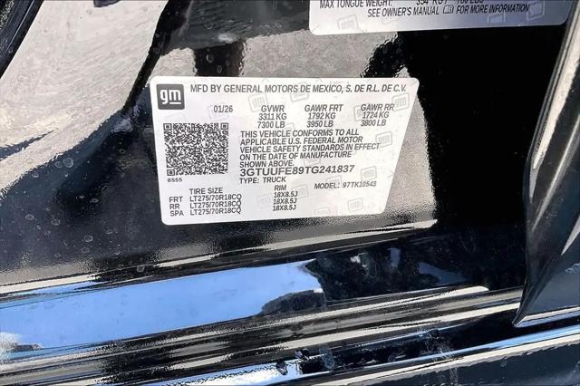 2026 GMC Sierra 1500 Crew Cab, Short Bed, AT4X, 4WD