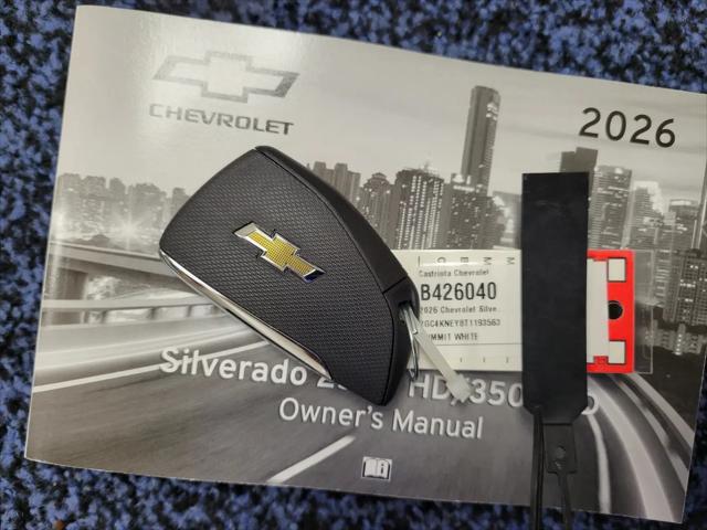 2026 Chevrolet Silverado 2500HD Crew Cab, Standard Bed, LT, 4WD