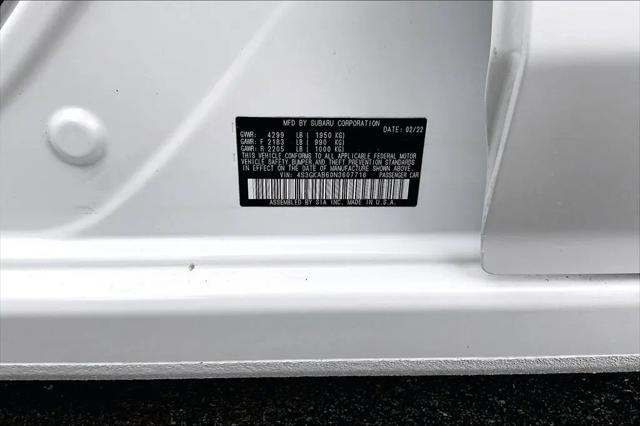 2022 Subaru Impreza Base Sedan