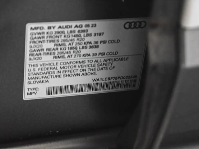 2023 Audi Q7 Premium Plus 45 TFSI quattro Tiptronic