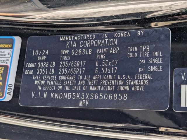 2025 Kia Carnival MPV LXS
