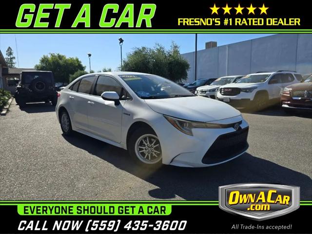 2021 Toyota Corolla Hybrid LE for sale in Fresno, CA
