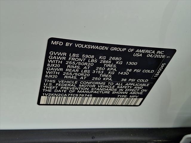 2026 Volkswagen Atlas SE with Technology