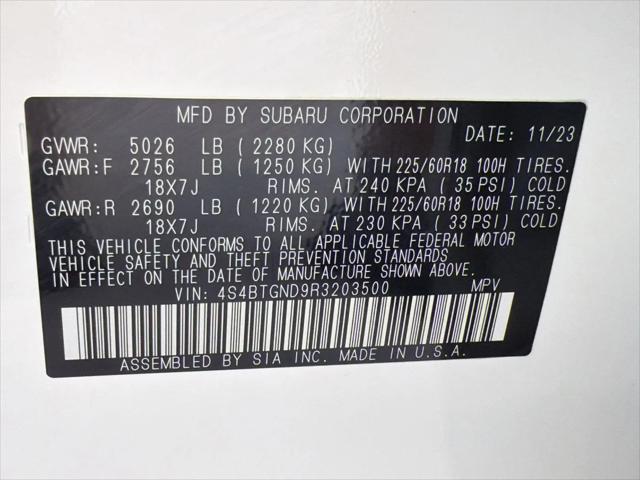 2024 Subaru Outback Limited XT