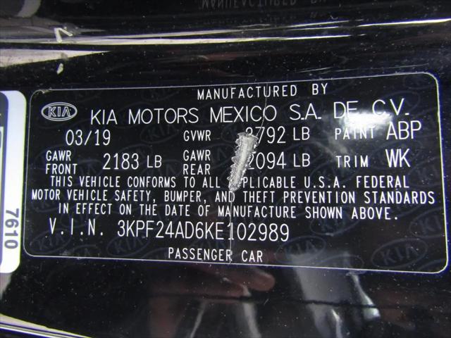 2019 Kia Forte LXS