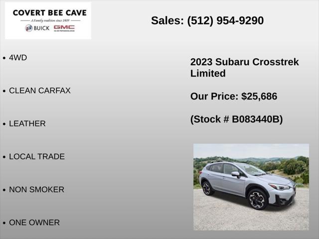 2023 Subaru Crosstrek Limited